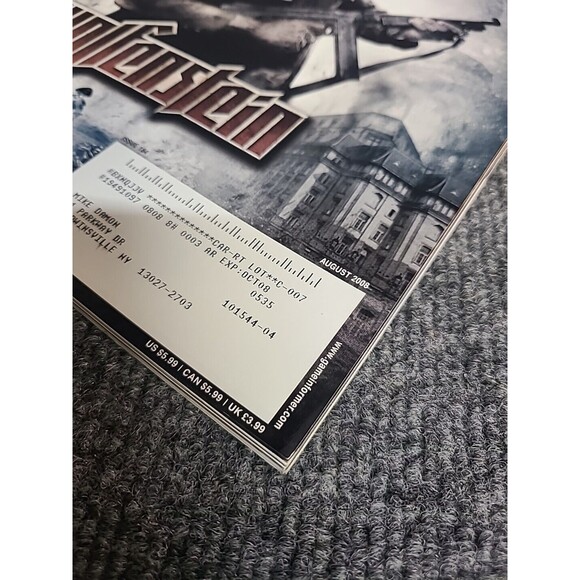 Game Informer Magazine(August 2008, Issue 184) Wolfenstein - Picture 4 of 7